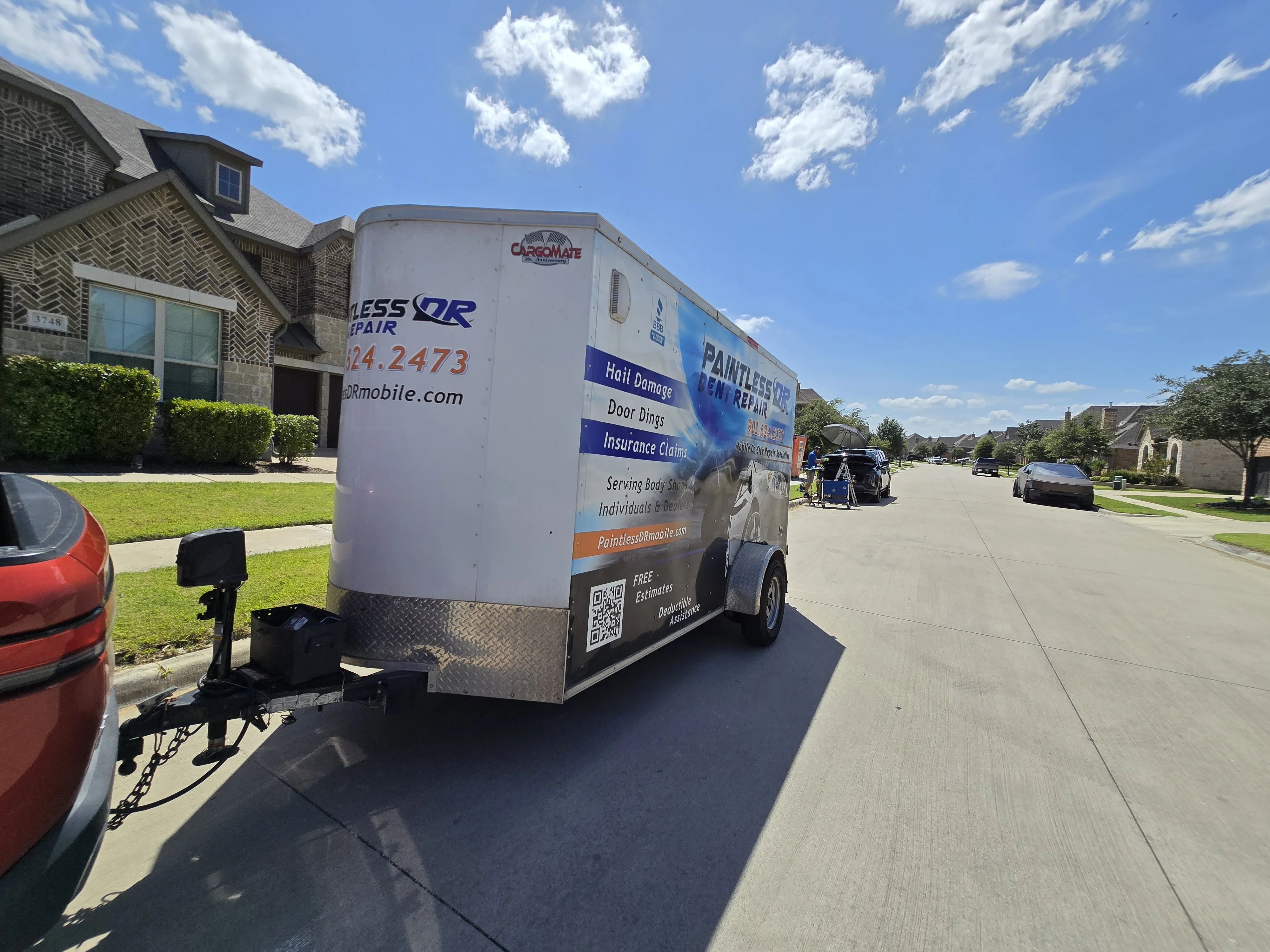 Mobile Paintless Dent Repair in Fort Worth