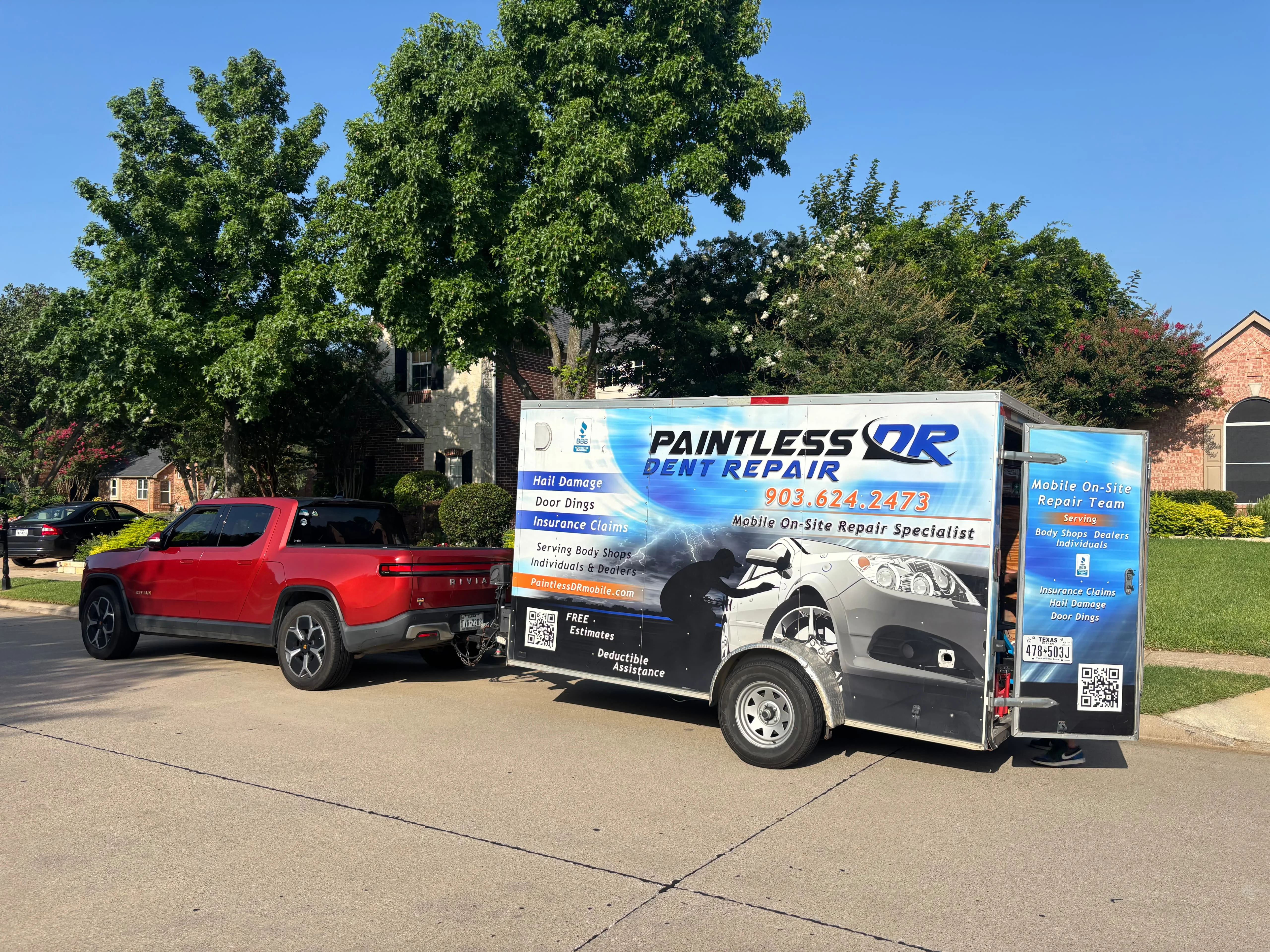 Mobile Paintless Dent Repair in Mansfield